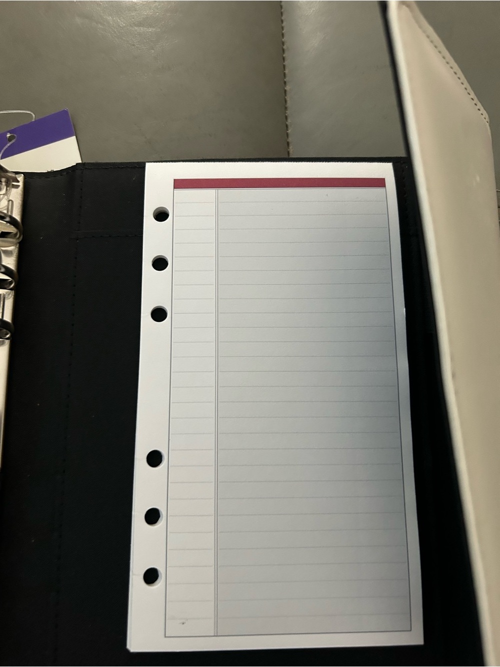 Vintage Day Runner planner undated Black and White. - Picture 6 of 6